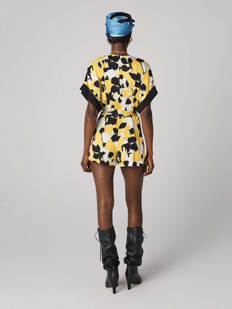 DIANE VON FURSTENBERG Rinna Romper outlook