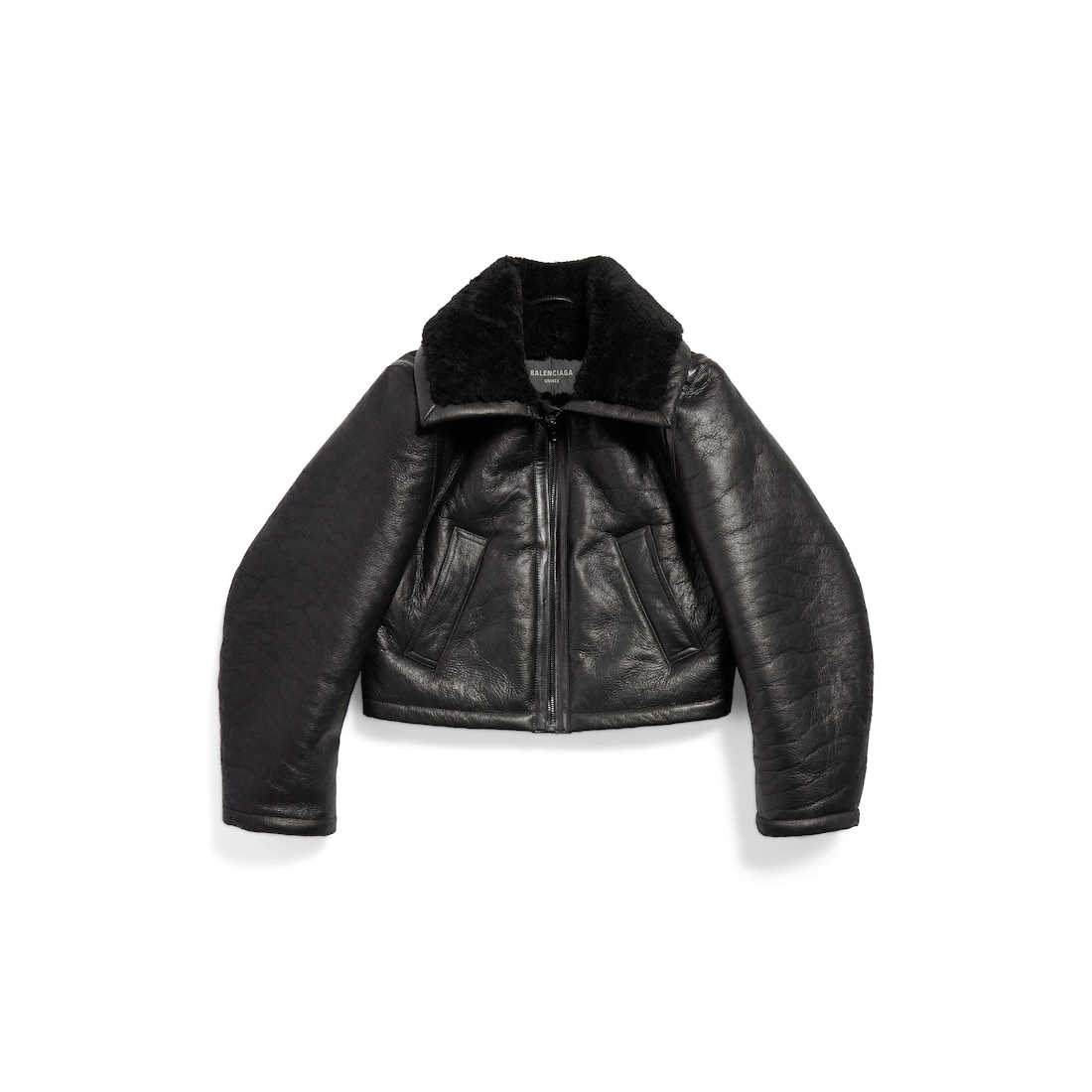 Women's Aviator Jacket in Black - 1