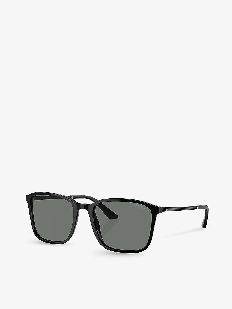 AR8197 rectangle-frame acetate sunglasses - 2