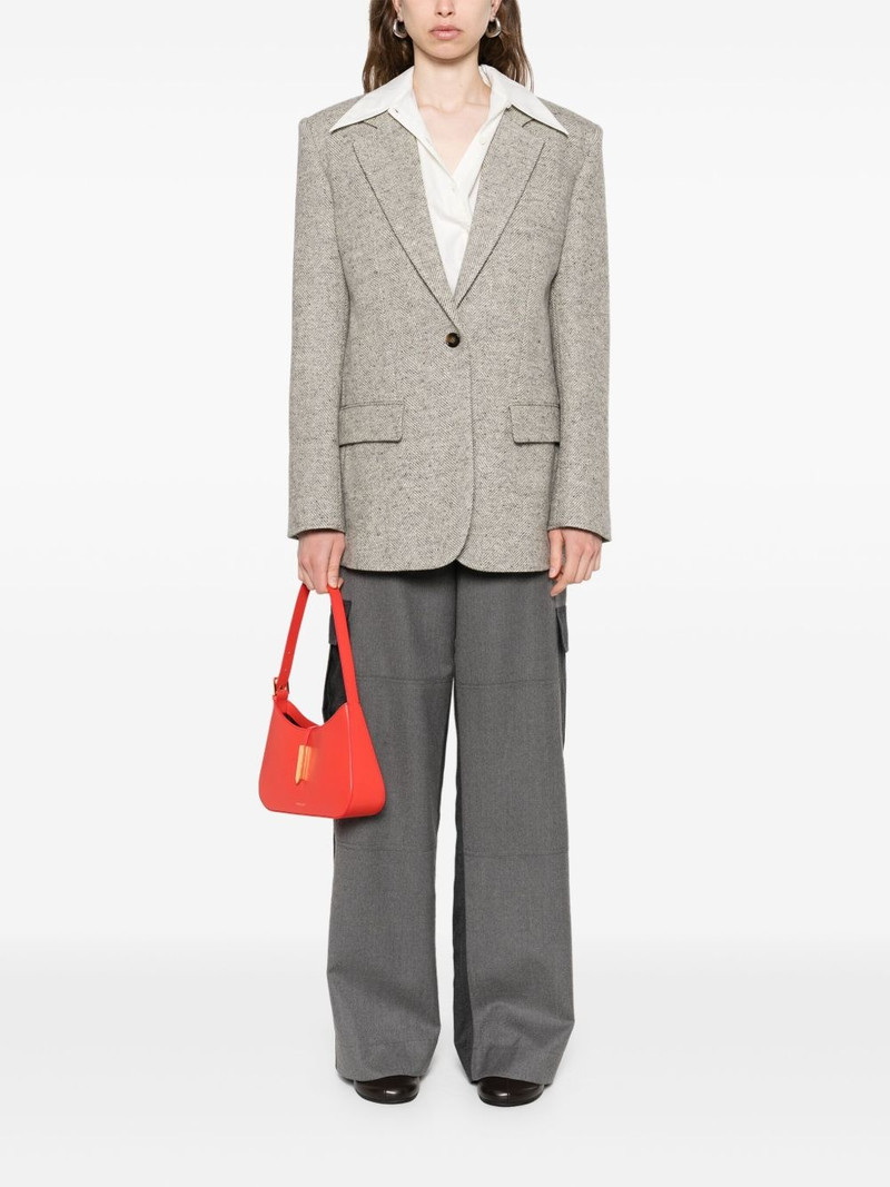 Stella McCartney wool straight-leg trousers outlook