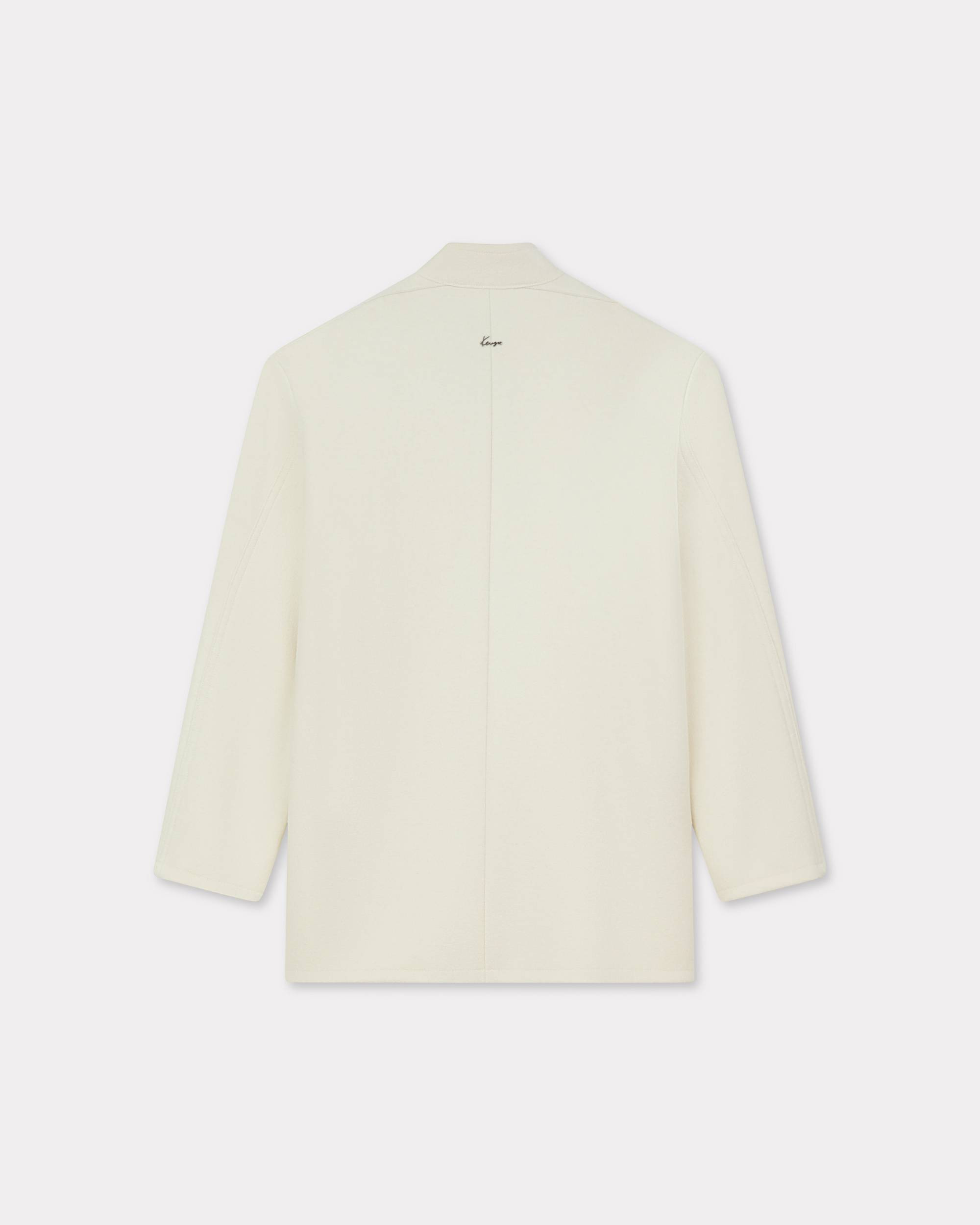 Officer coat in virgin wool - 2