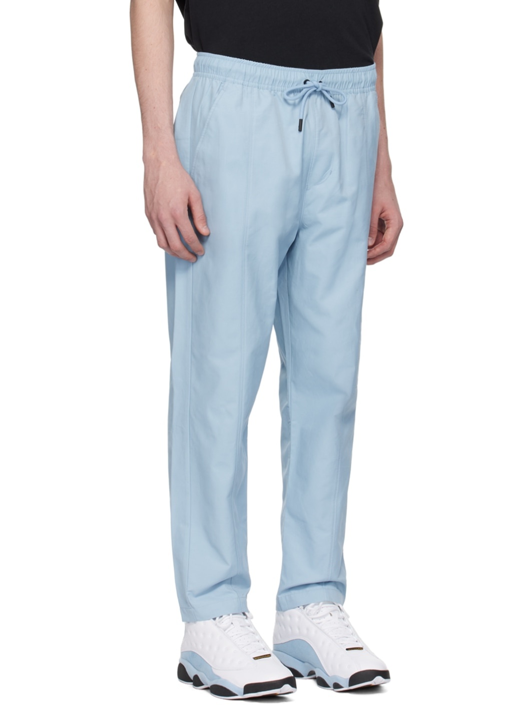 Blue Essentials Cargo Pants - 2