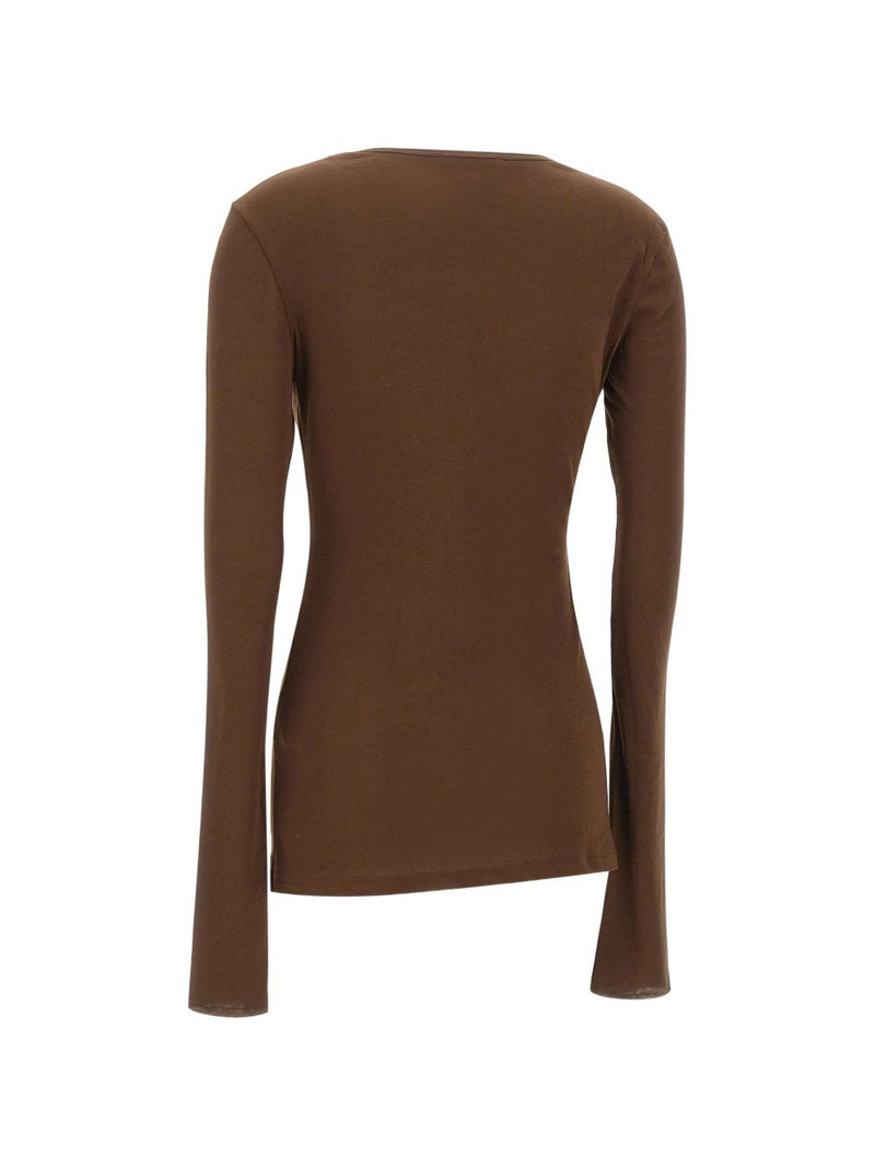 Sheer long sleeve top 3