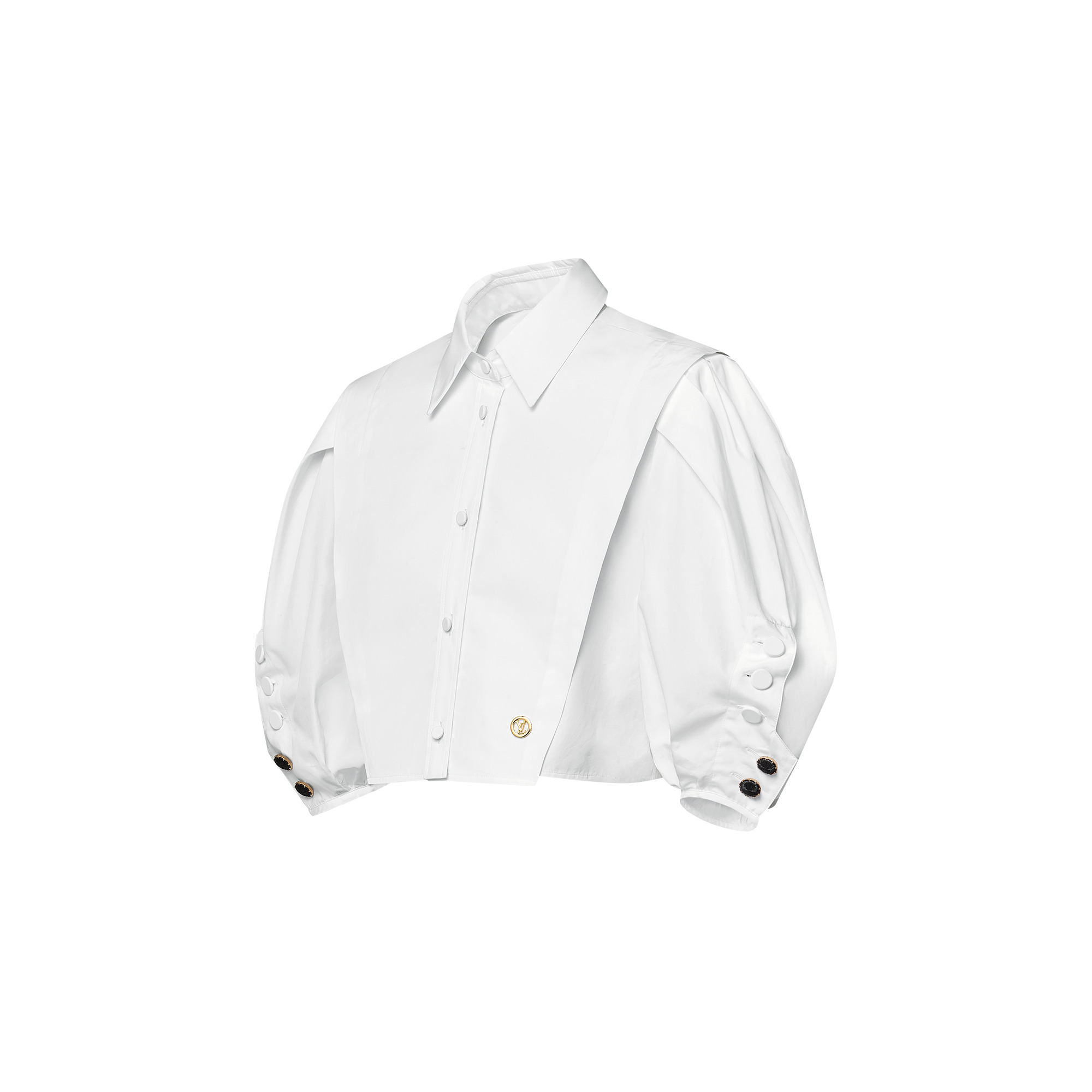 Puff-Sleeve Blouse - 2