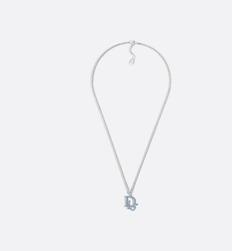 Dior Oblique Pendant Necklace 1