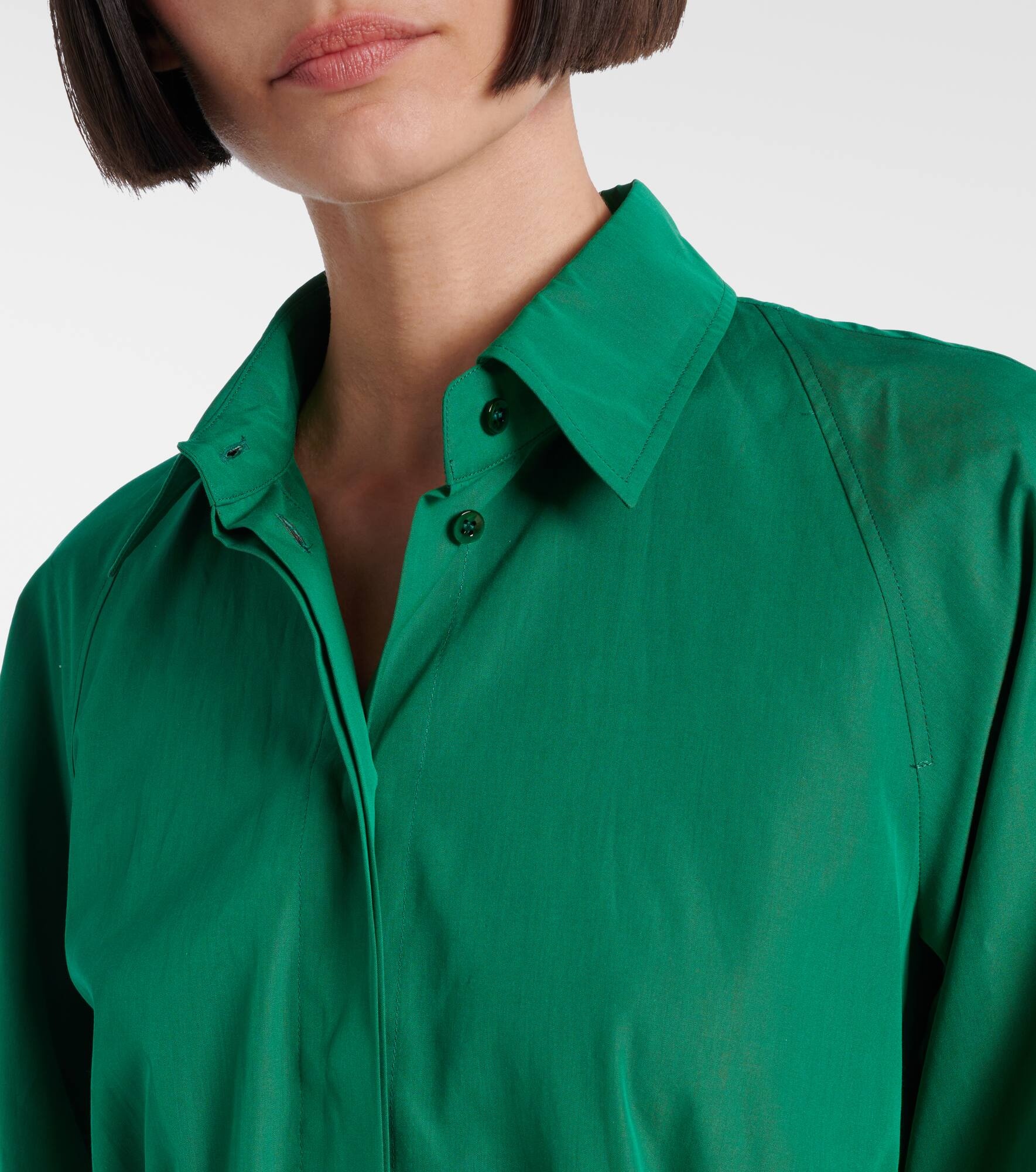 Viale cotton shirt dress - 4