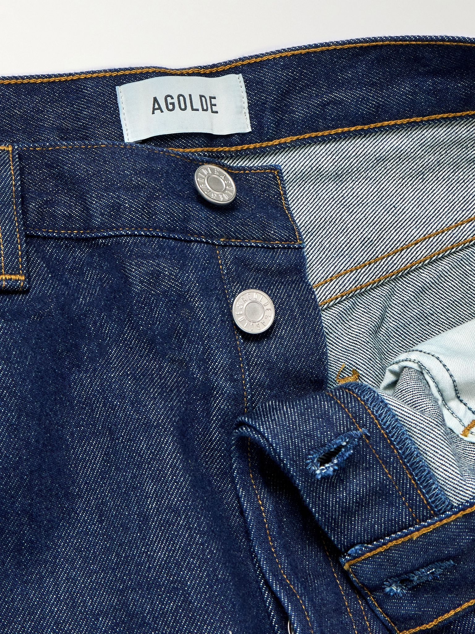 90's Straight-Leg Jeans Blue - 6