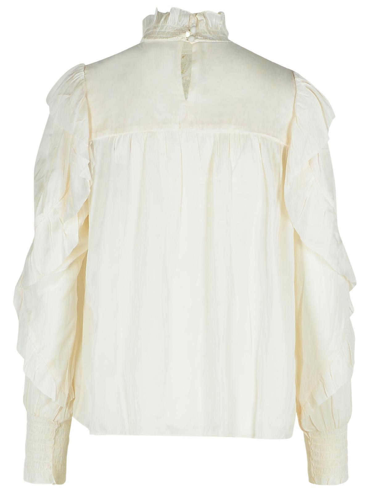 Isabel Marant 'Seila' Beige Polyester Blouse Women - 3