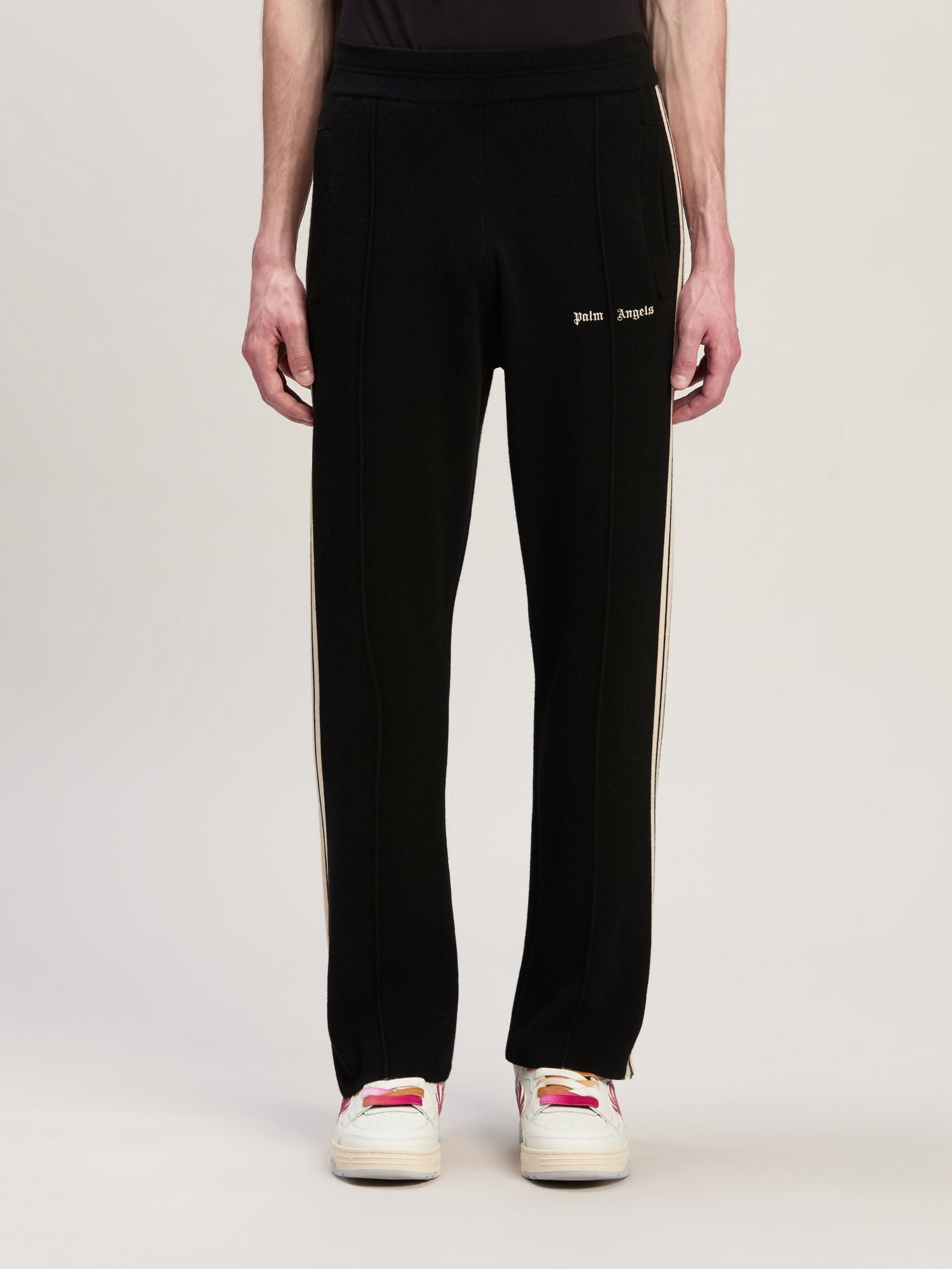 Classic Logo Knit Track Pants - 3