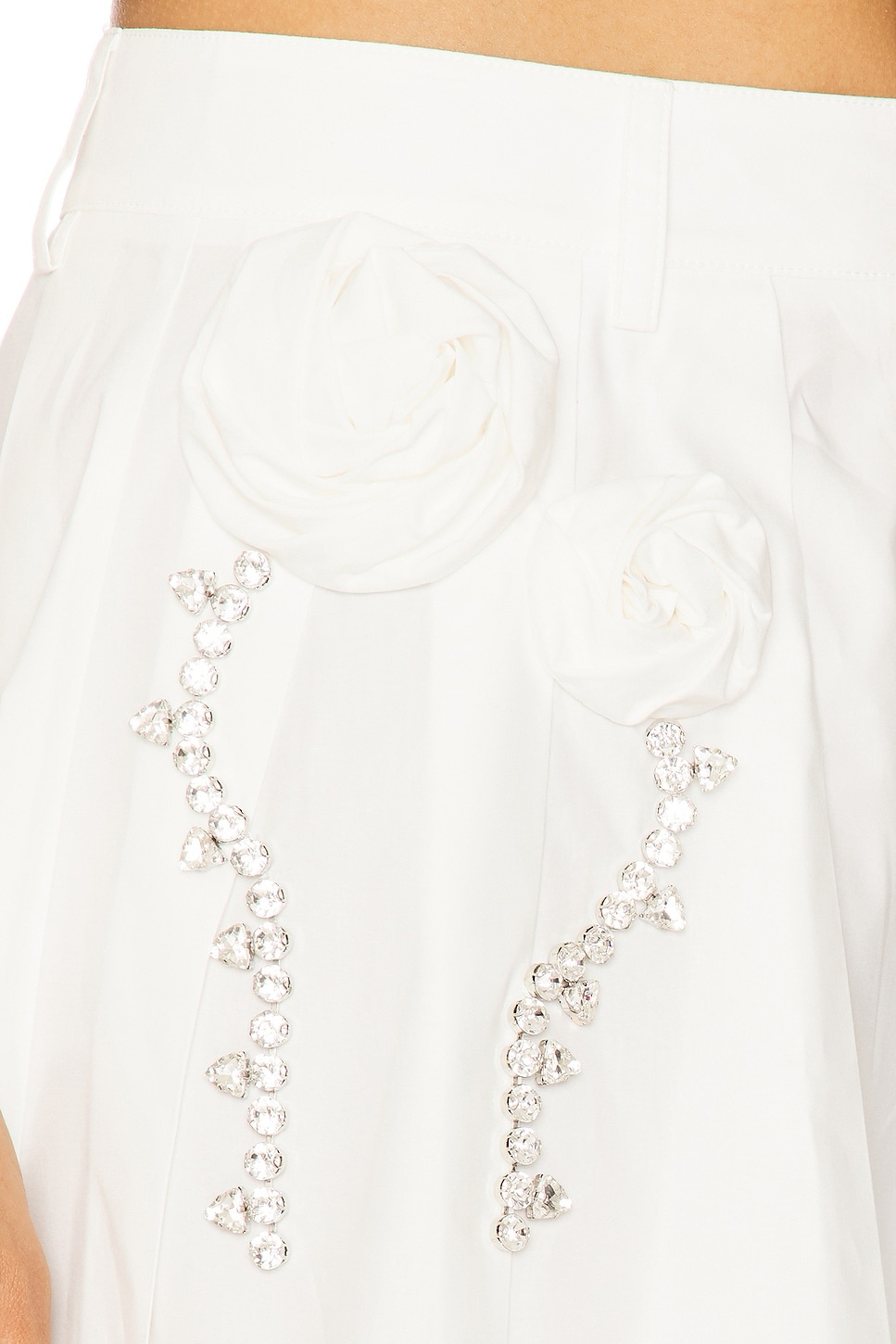 Crystal Rosette Poplin Skort - 6