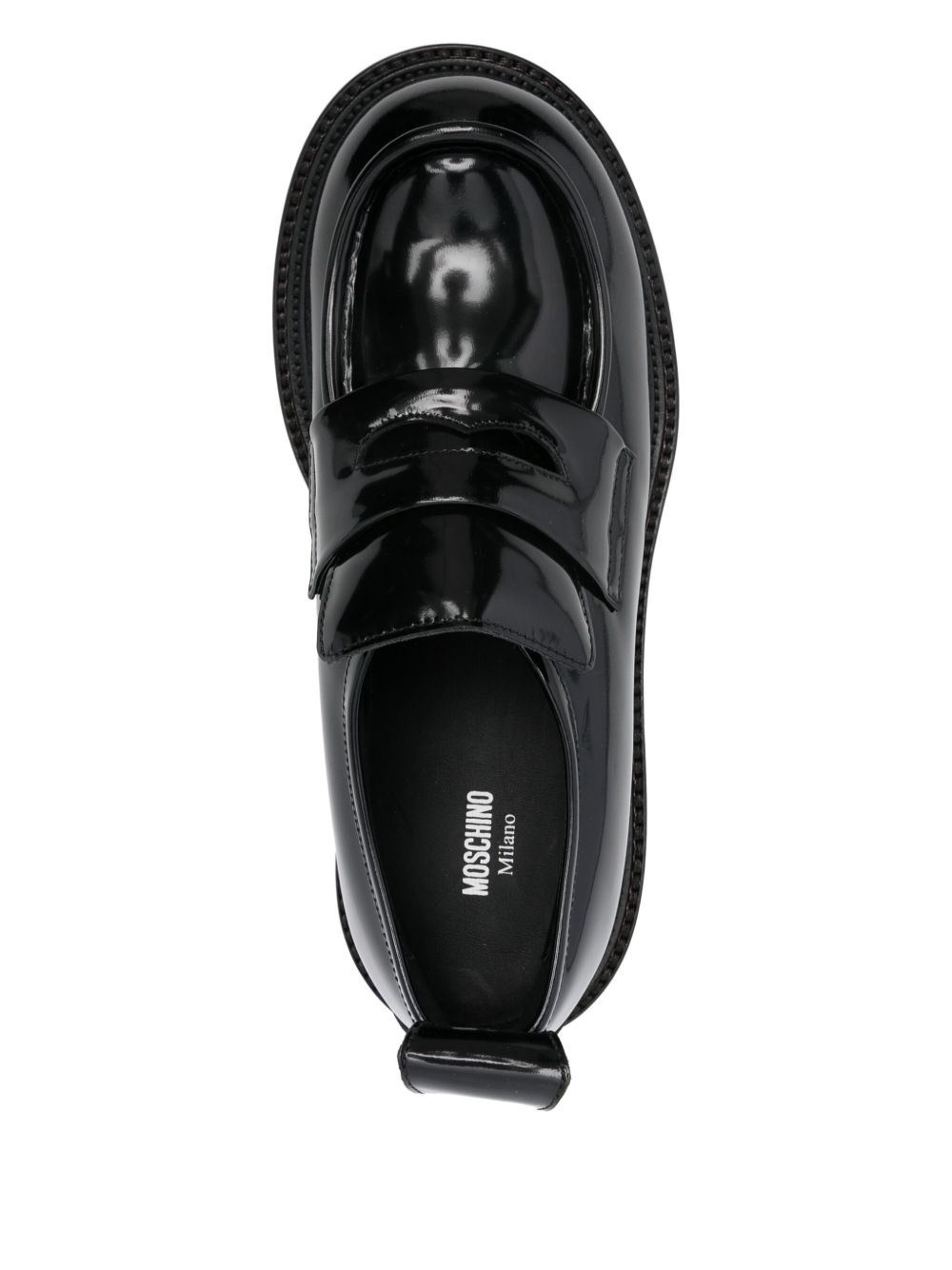 patent leather loafers - 4