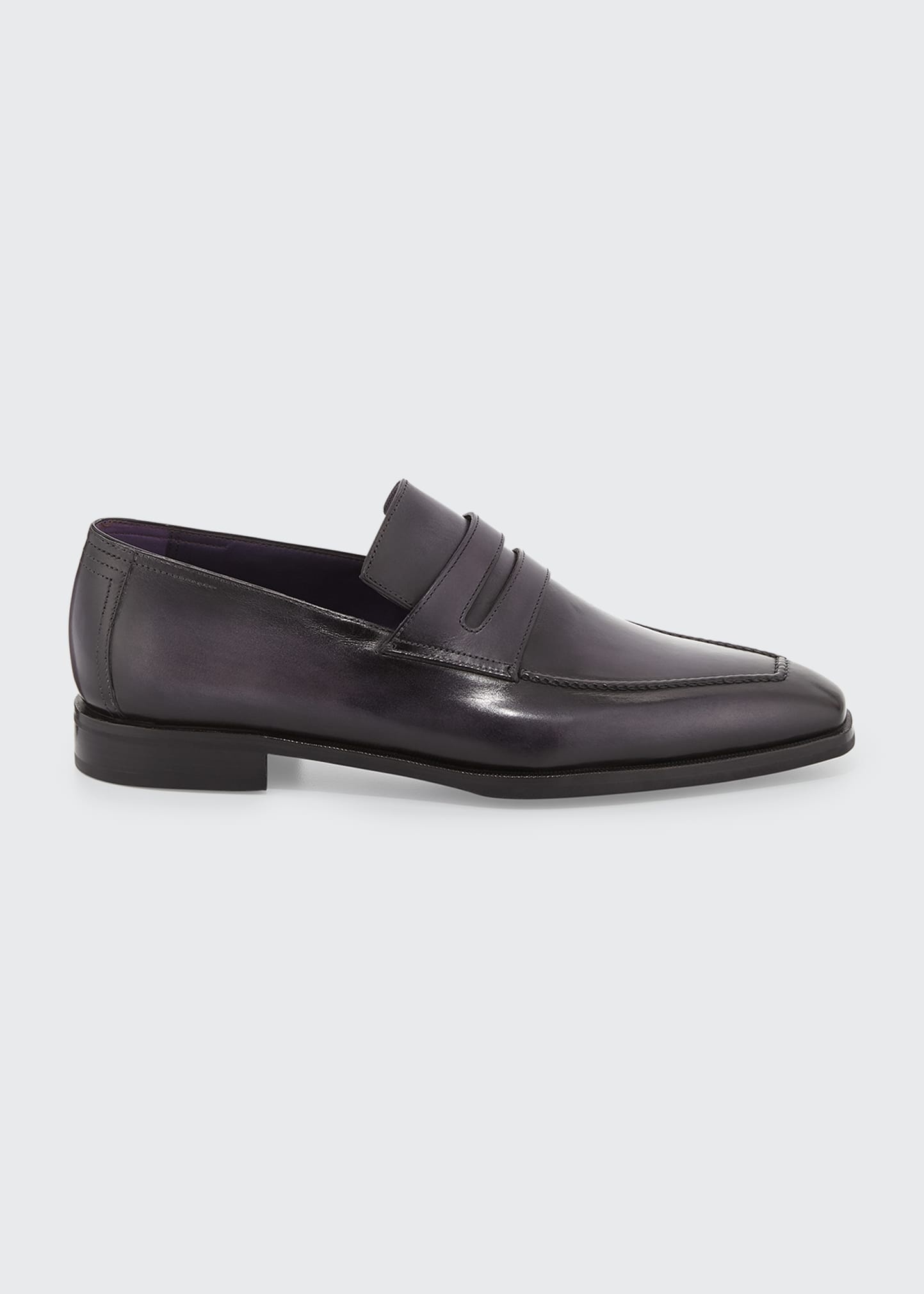 Andy Leather Loafer, Black - 6
