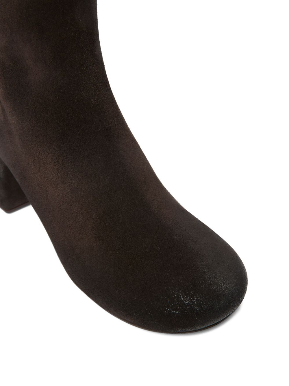 Basata suede block-heel boots - 4