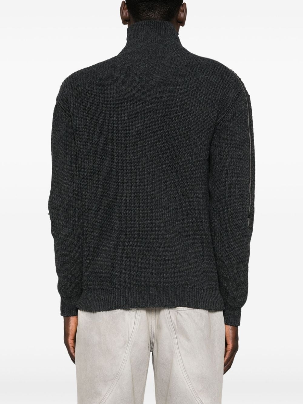 zip hooded sweater - 5