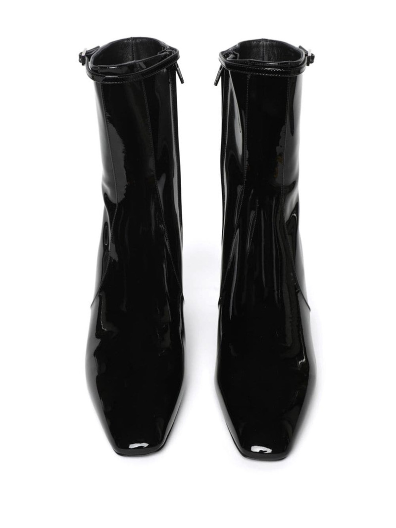 SAINT LAURENT Joelle 70mm ankle boots outlook