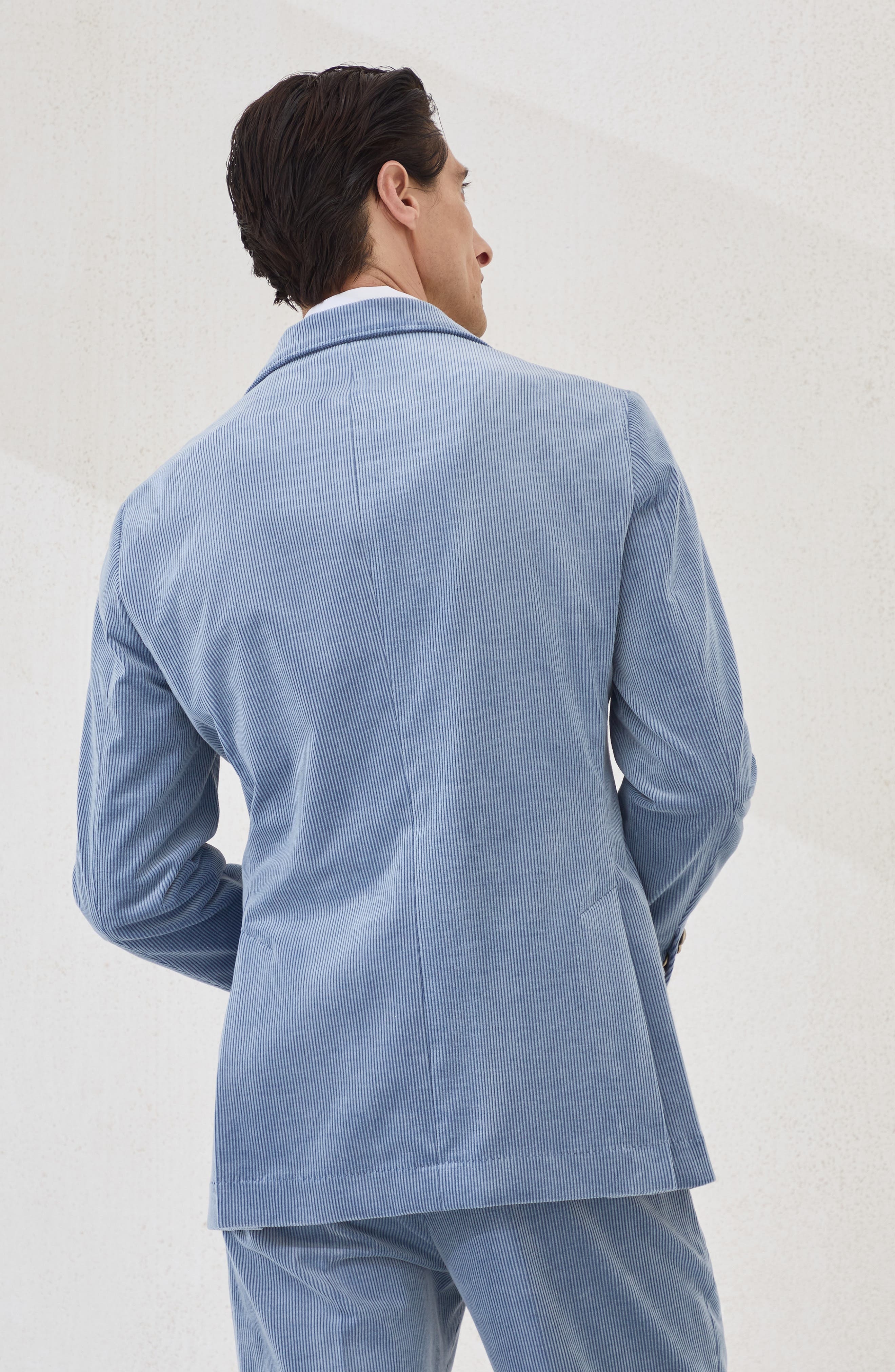 Brunello Cucinelli Corduroy blazer in Denim at Nordstrom - 3