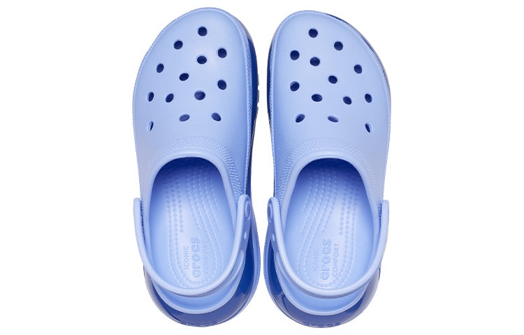 (WMNS) Crocs Classic Mega Crush Clog 'Moon Jelly' 207988-5Q6 - 5