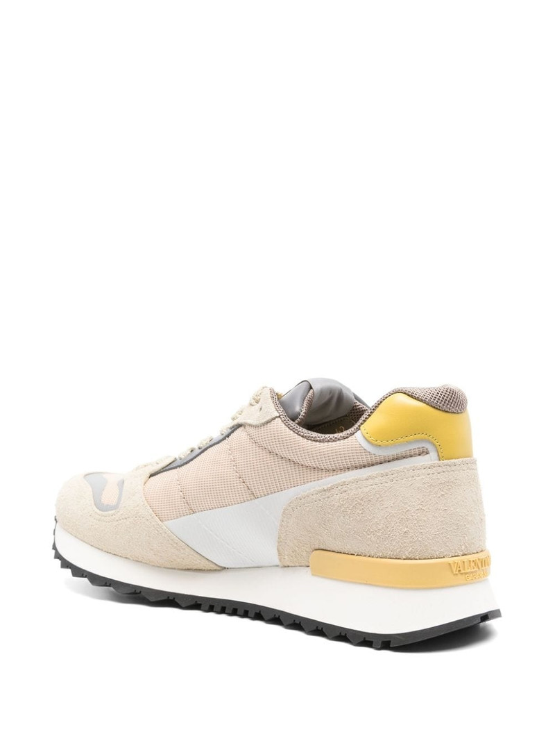 VLogo lace-up sneakers 3