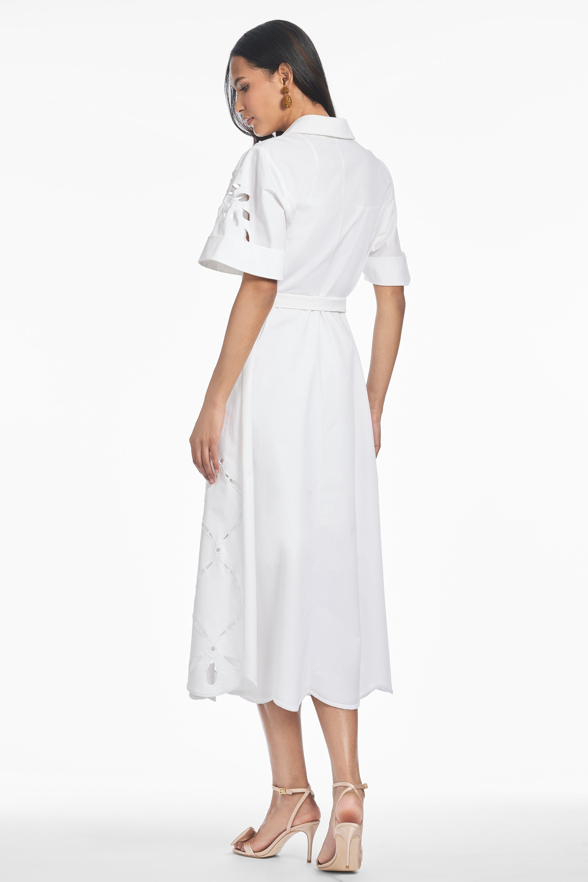 VINCENZA DRESS - WHITE - 5