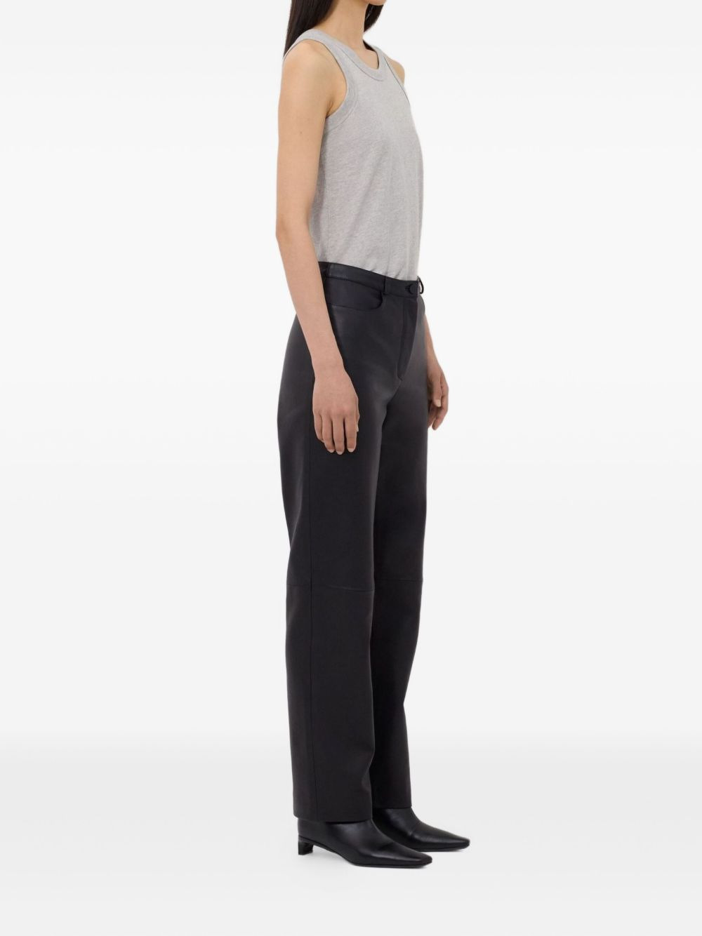 Cobe leather trousers - 4