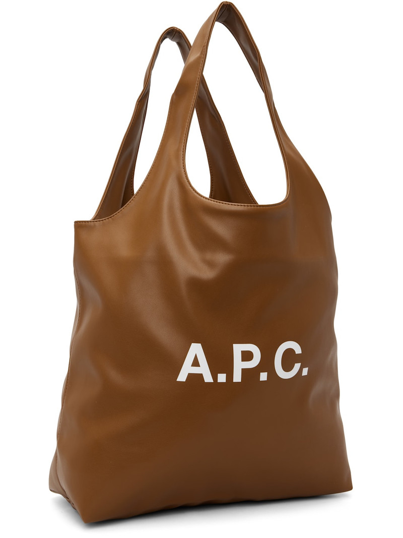 A.P.C. Tan Ninon Tote outlook