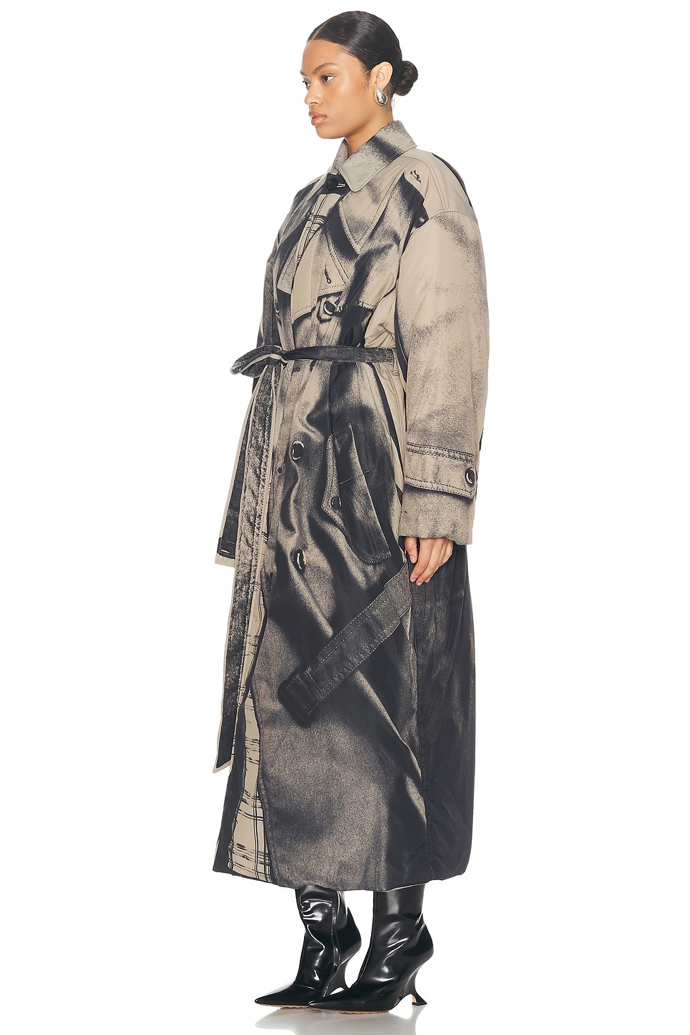 Nylon Padded Trench - 3