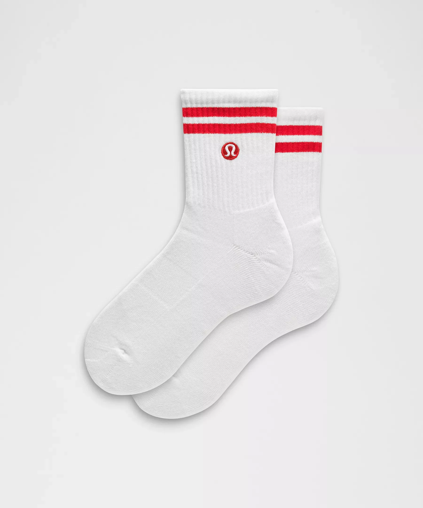 Unisex Daily Essential Quarter Socks *Stripe - 1