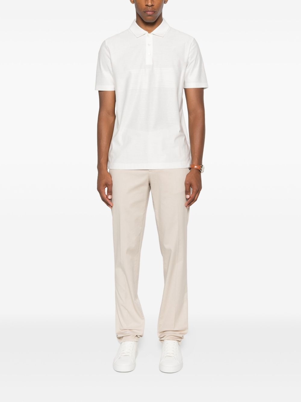 short-sleeved polo shirt - 2