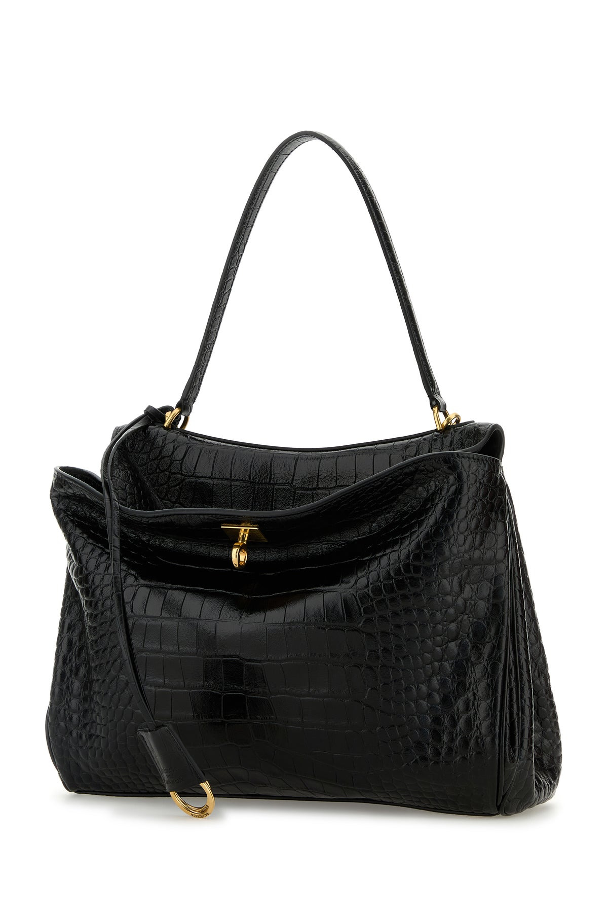 Black leather Rodeo handbag - 2