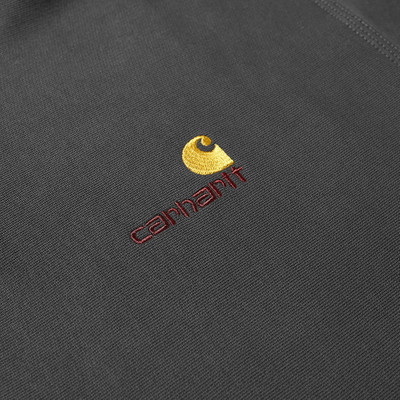 Carhartt Carhartt WIP Half Zip American Script Sweat outlook