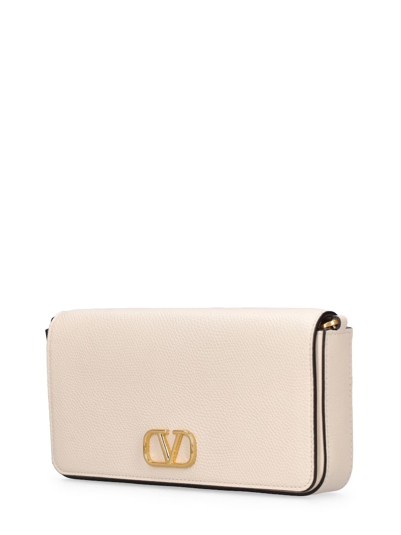 Vlogo signature leather pouch - 3