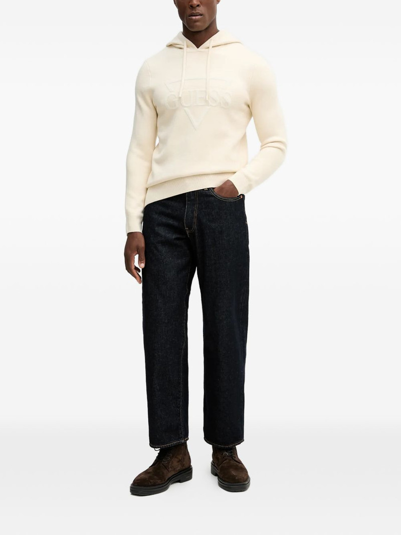 GUESS USA logo-lettering hoodie outlook