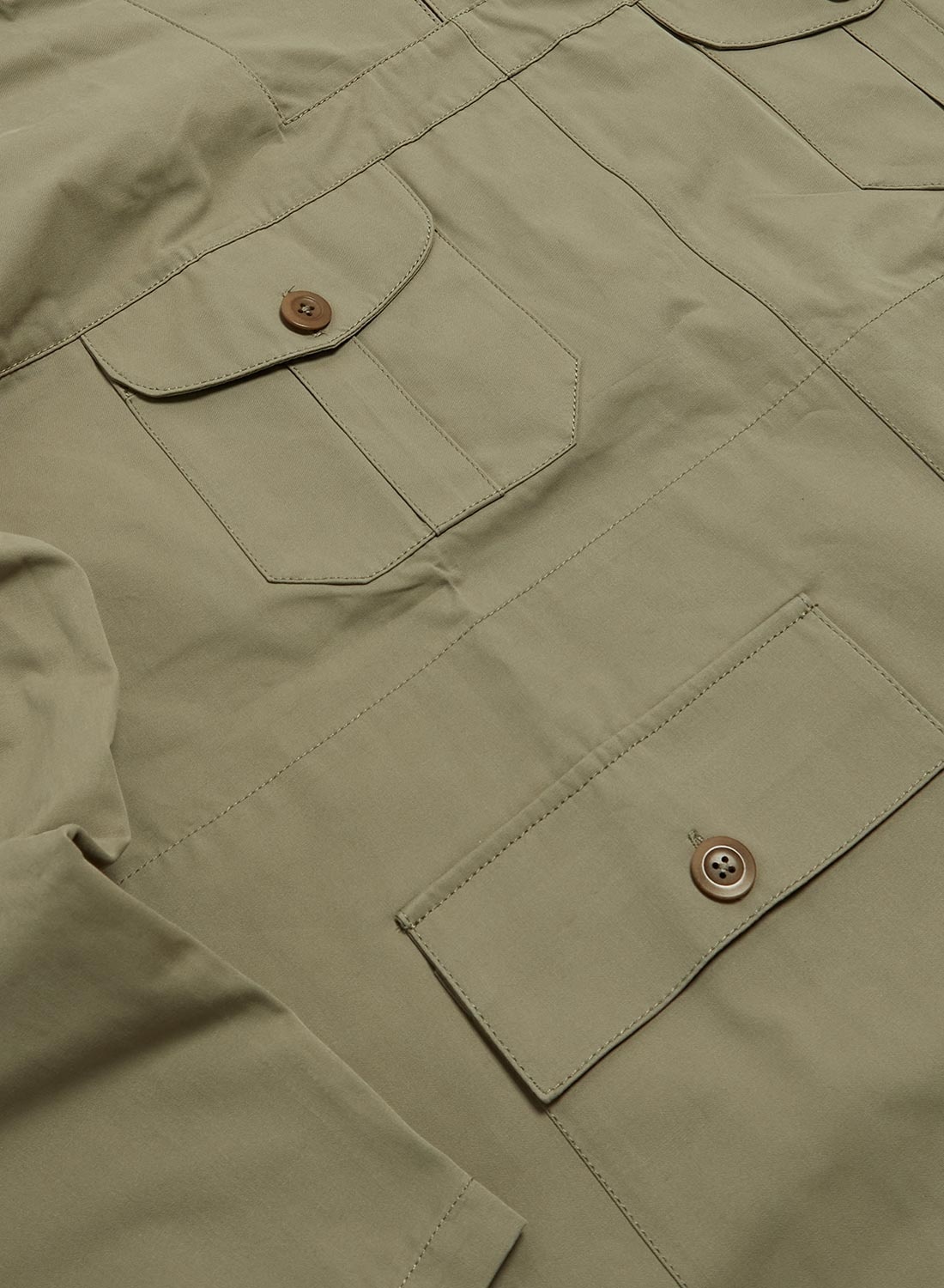 British Army Smock in Washed Army - 7