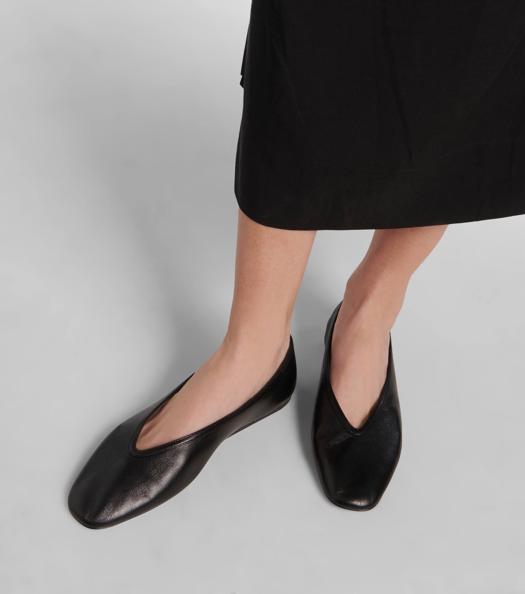 Luna leather ballet flats - 4