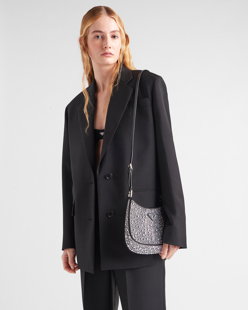 Prada Cleo satin bag with crystals 8