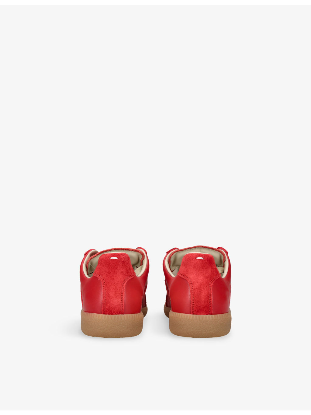 Replica Leather Trainers - 4