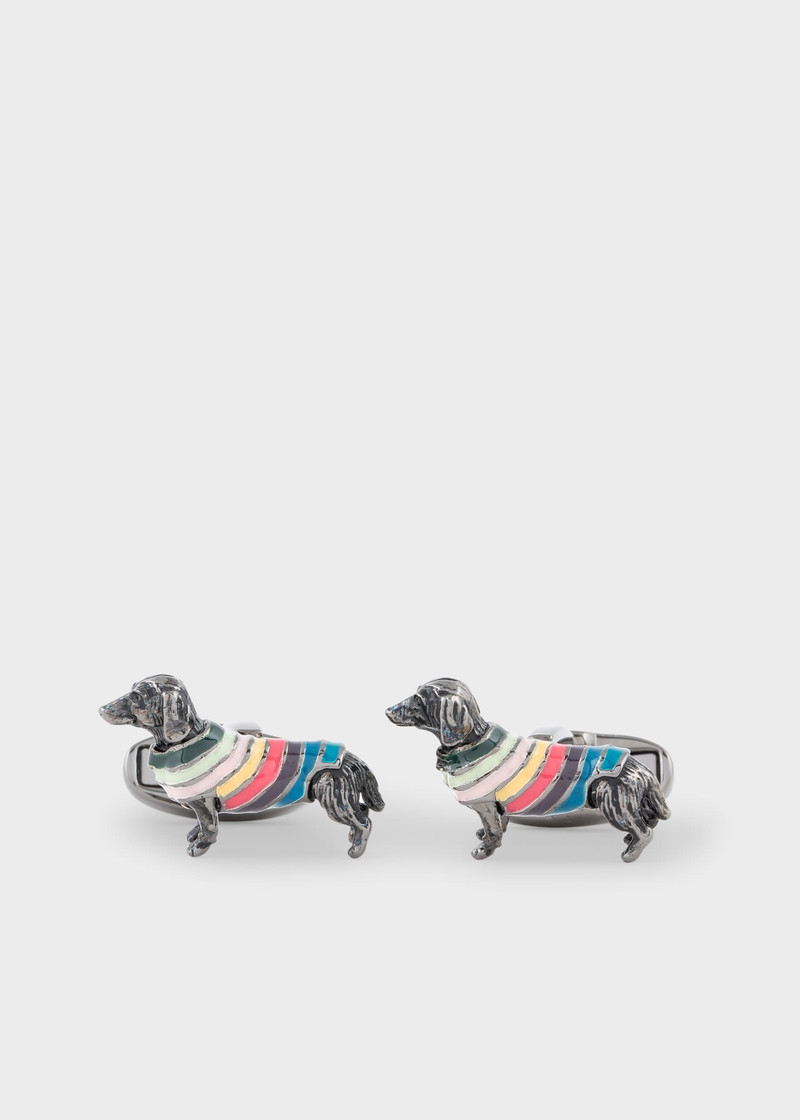 'Dog In Jumper' Cufflinks 1