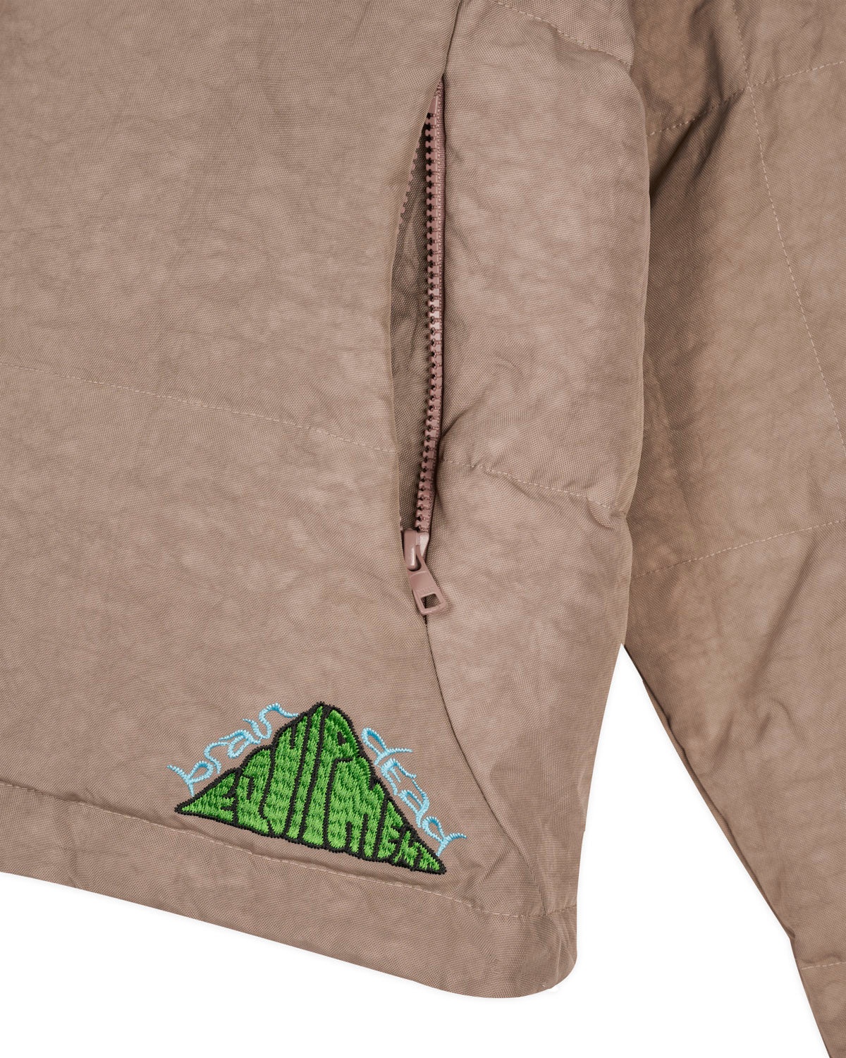 Dimension Puffer Jacket - Tan - 3