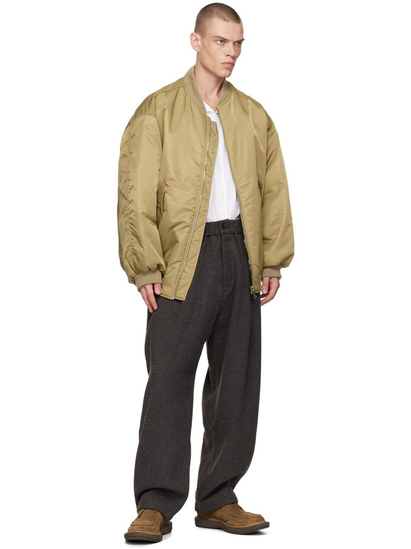 The Frankie Shop Gray Felix Trousers outlook