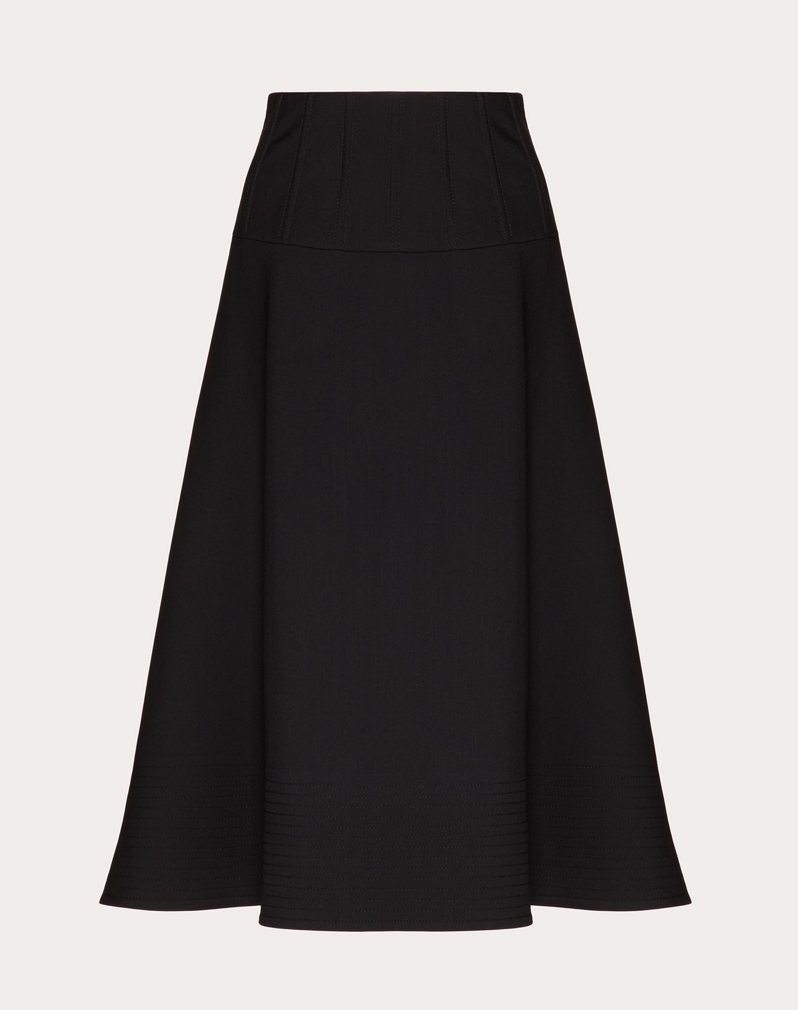 Crepe Couture Full Skirt - 1