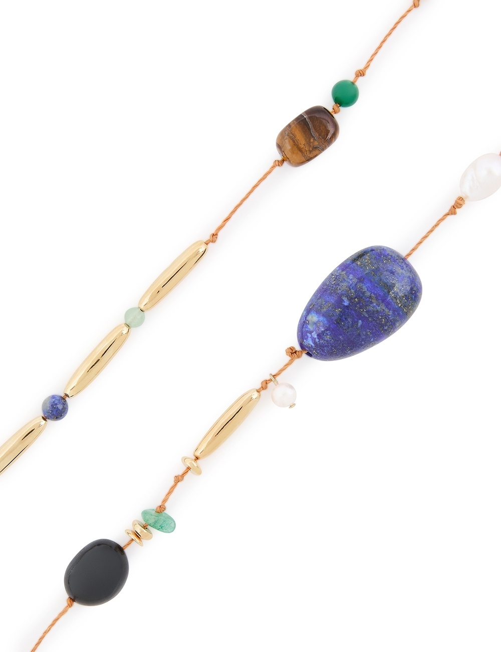 MELLOW STONE BEADED NECKLACE - 3