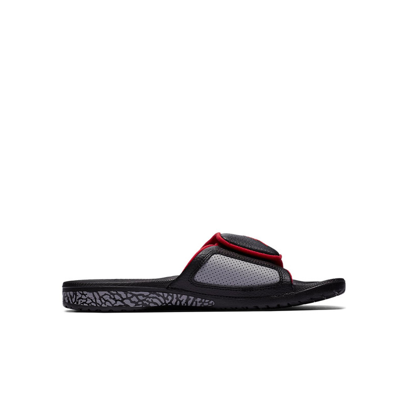 Jordan Air Jordan Hydro 3 Retro Slide 'Black Red Grey' 854556-003 outlook