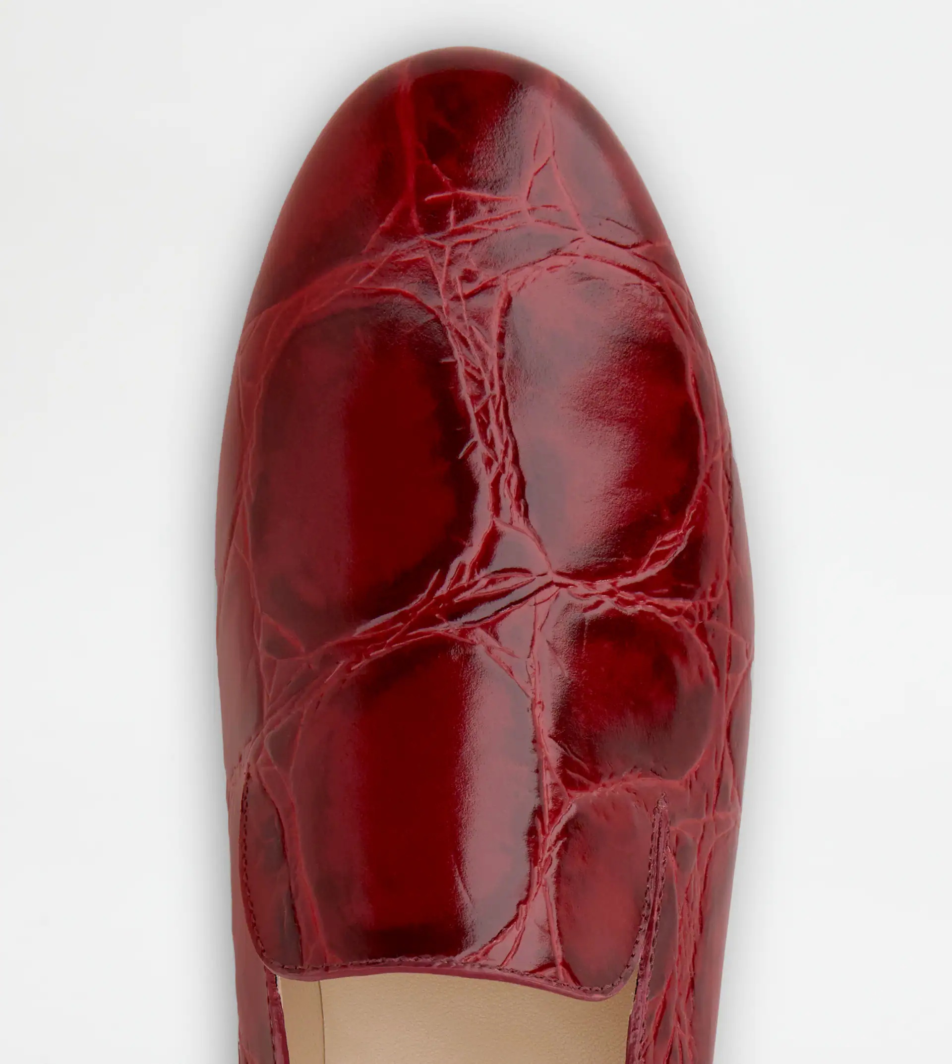 LOAFERS IN LEATHER - RED - 3