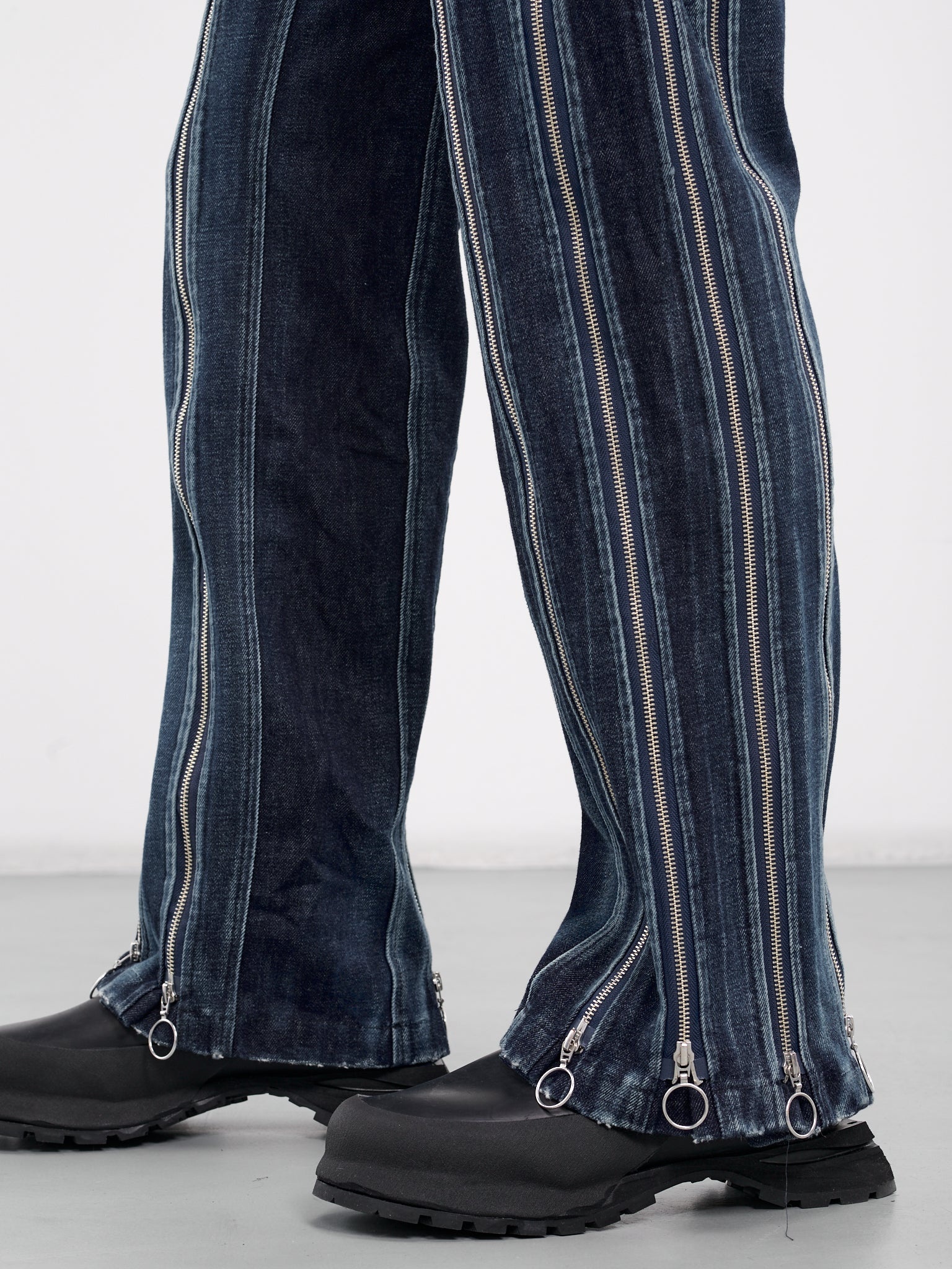 Adjustable Zip Fit Jeans - 5