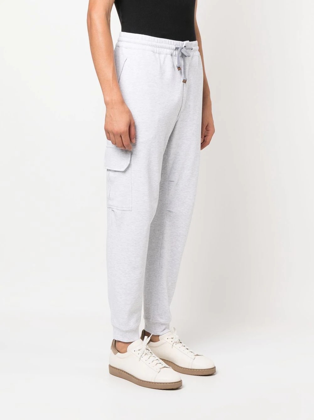 drawstring track pants - 3