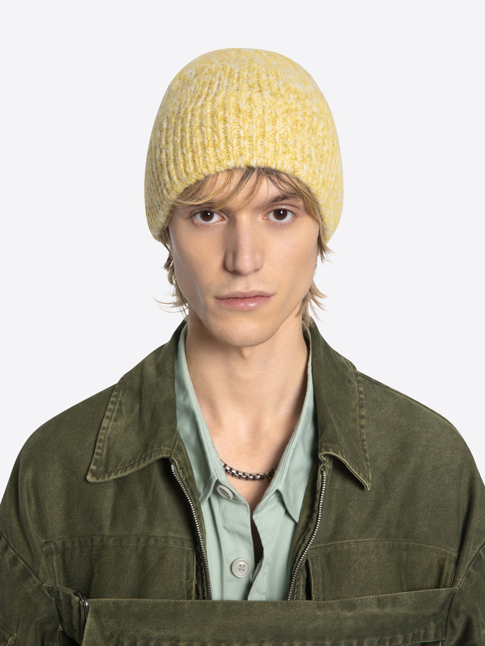 ALPACA BLEND BEANIE - 3