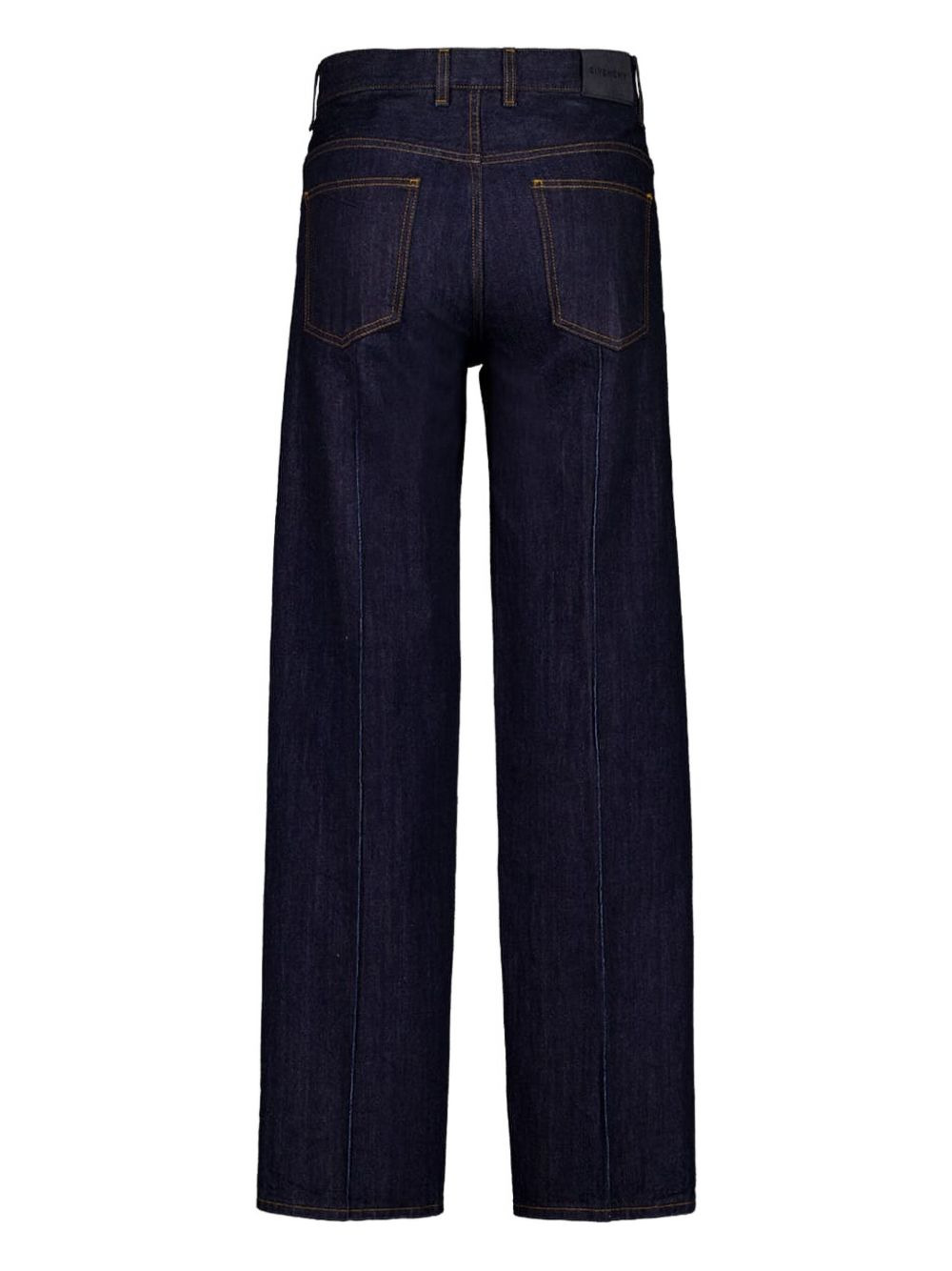 panelled five-pocket jeans - 2