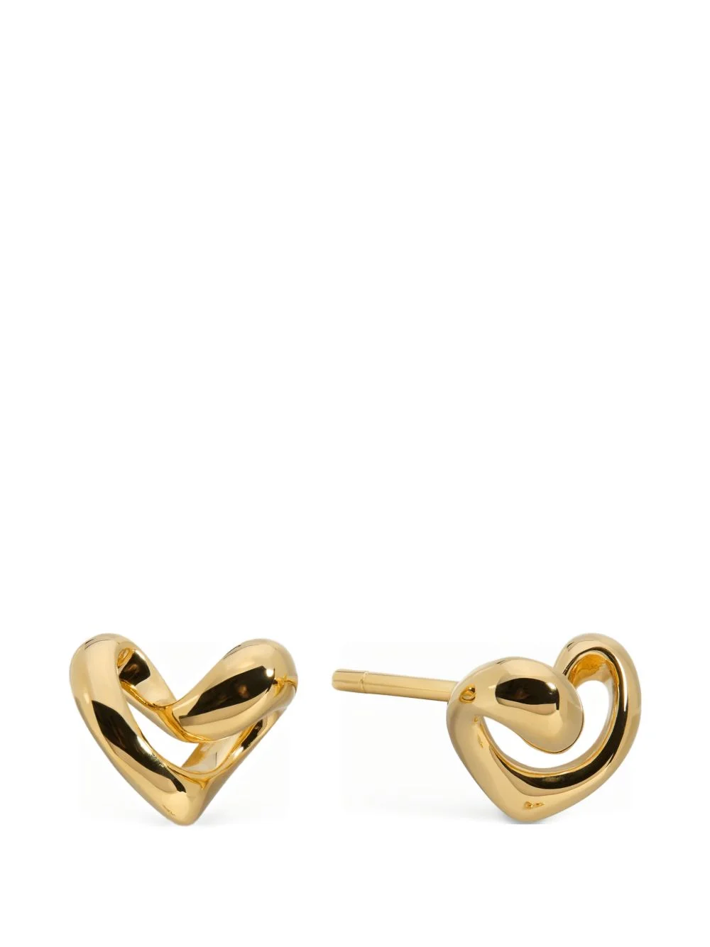 small Infinity heart stud earrings - 1