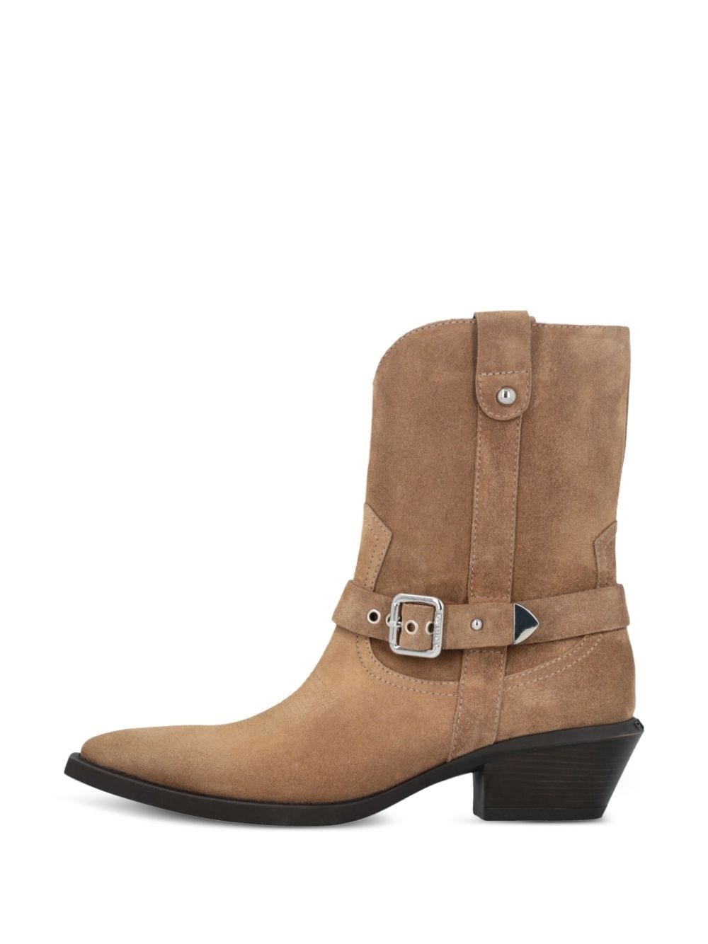 Tex suede ankle boots - 4