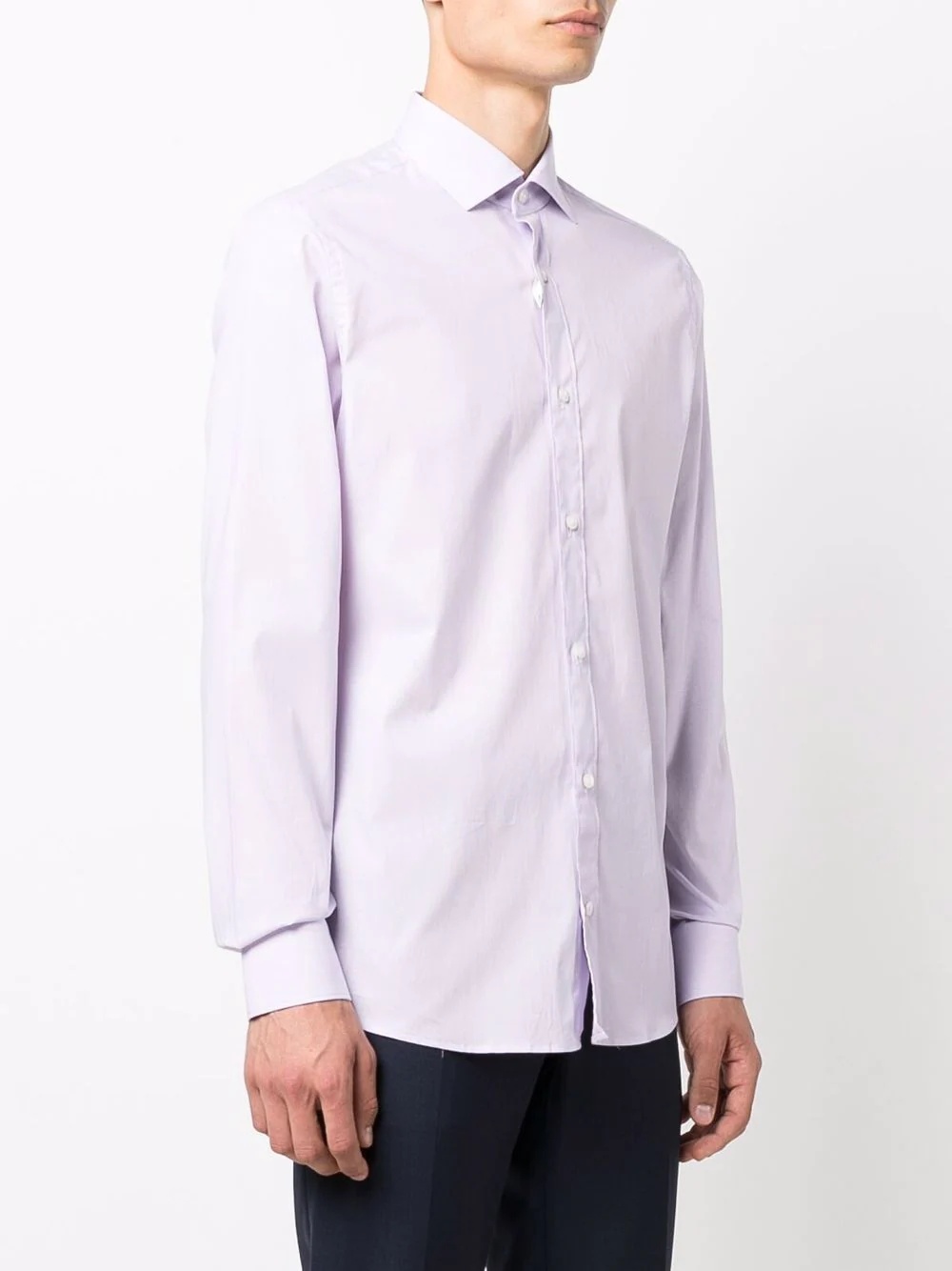 long-sleeve cotton shirt - 3